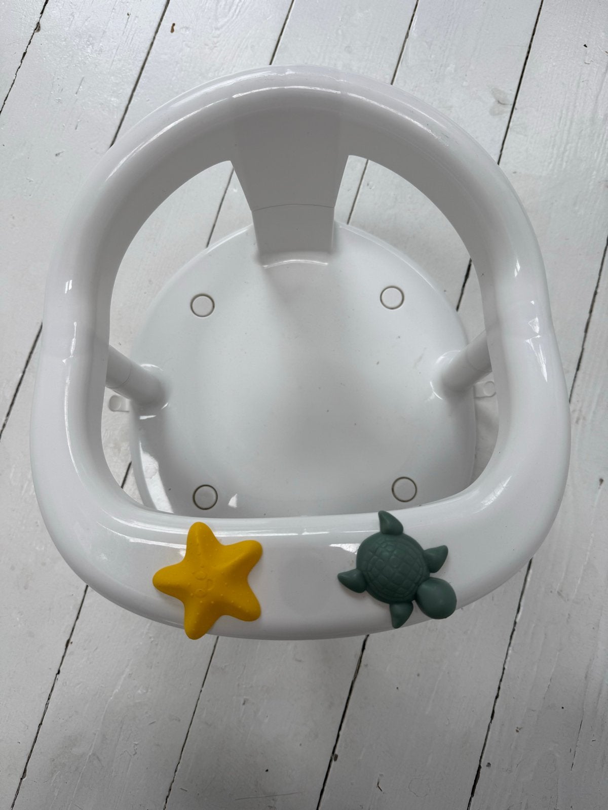 A3 Baby Badring Wit - Ergonomisch en Veilig, Ophalen of Verzenden, Zo goed als nieuw, Badzitje of Badring, Overige merken