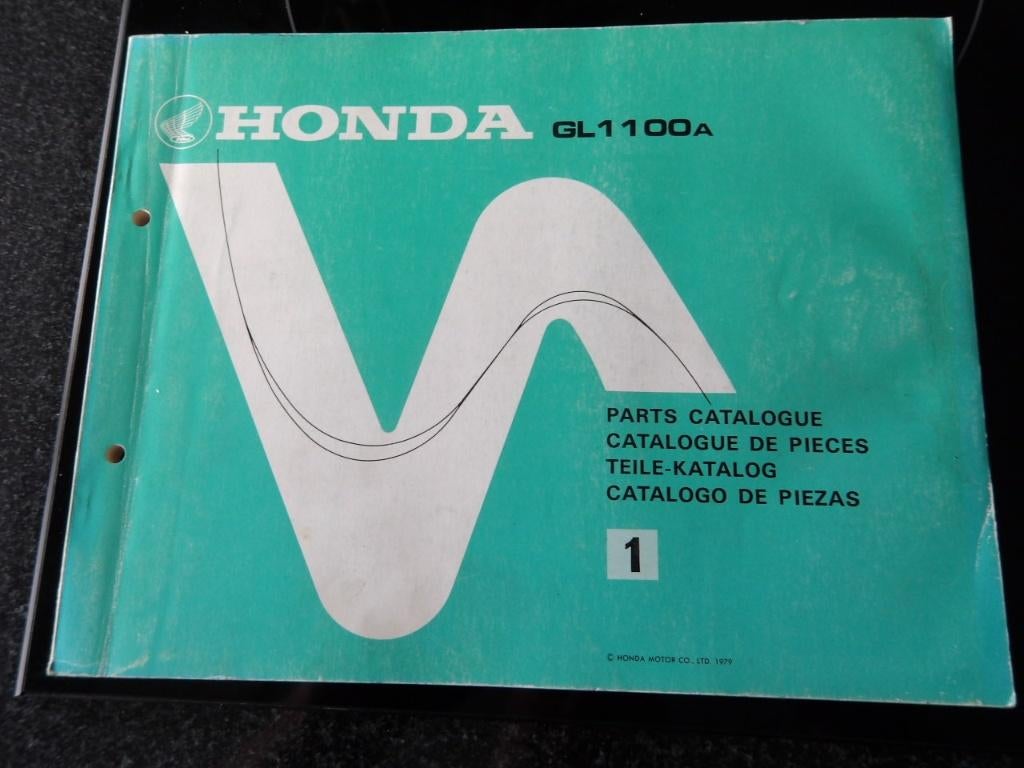Origineel werkplaatshandboek Honda GL1100A Goldwing, Motoren, Verzenden, Honda