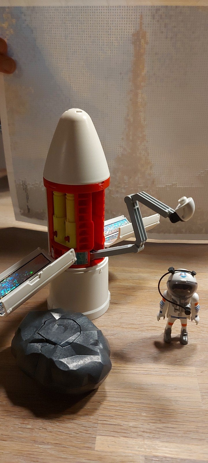 Playmobil meteoroide verbrijzelaar 6197, Kinderen en Baby's, Speelgoed | Playmobil, Ophalen of Verzenden, Zo goed als nieuw