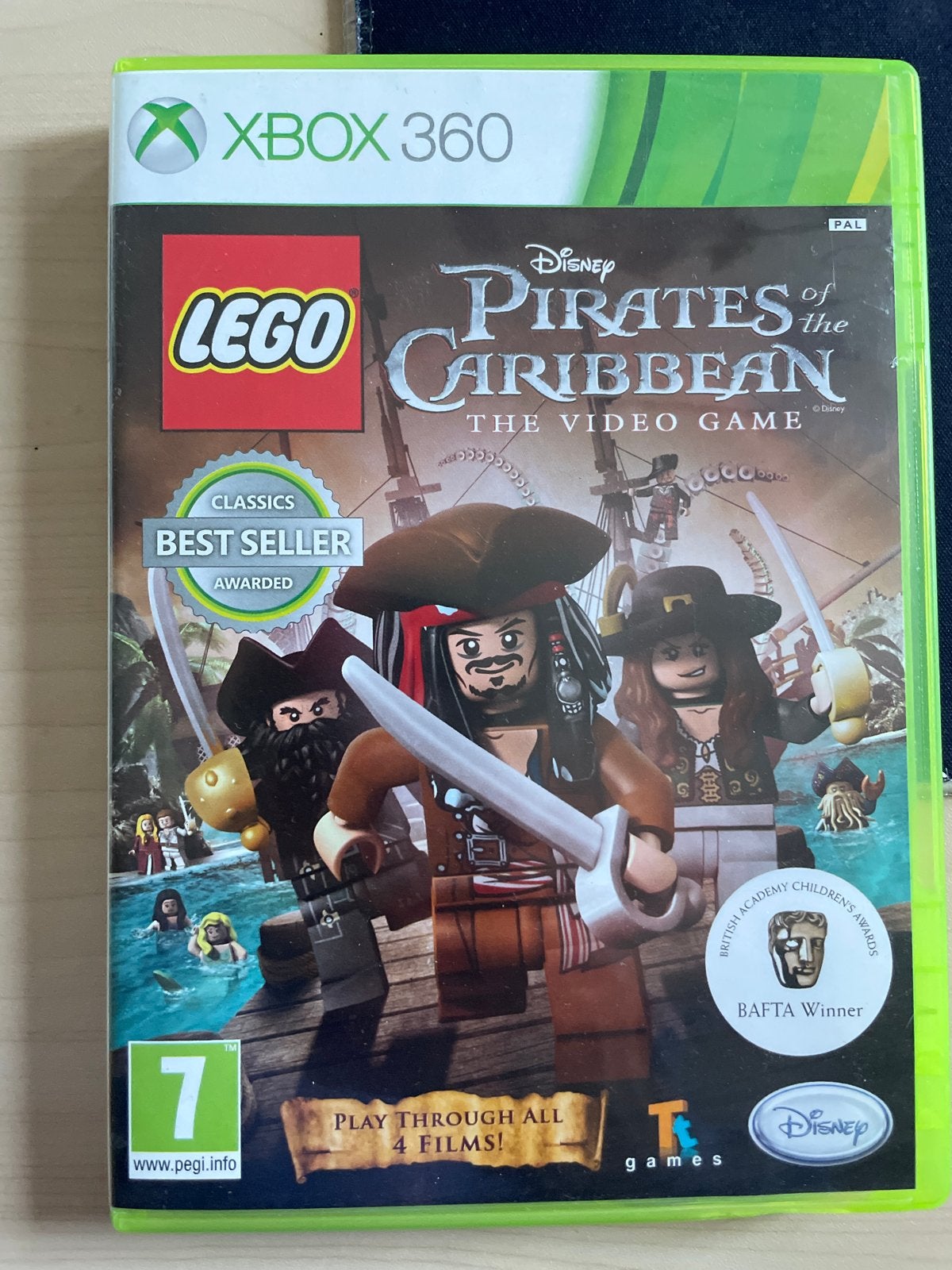 LEGO Pirates of the Caribbean - Xbox 360 (Zo goed als nieuw), Avontuur en Actie, 1 speler, Ophalen of Verzenden, Zo goed als nieuw