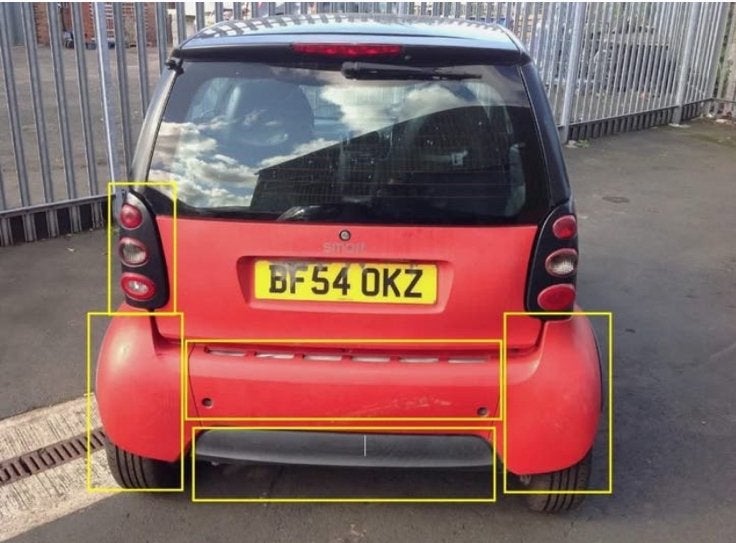 ik zoek achter bumper voor Smart ForTwo 450, Ophalen