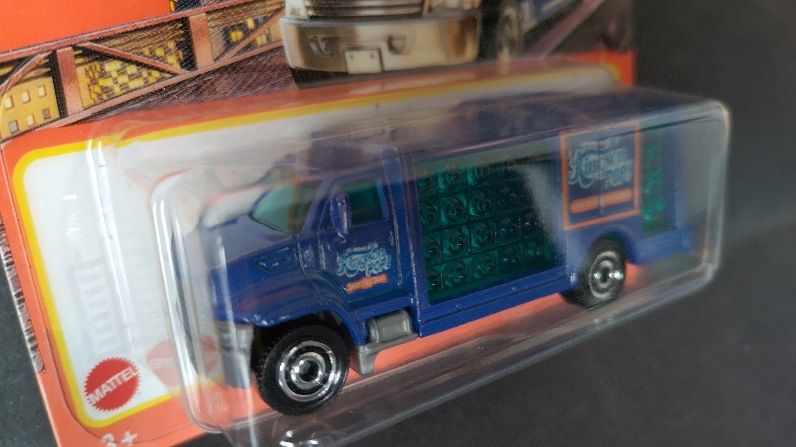 International aqua Truck 3inch Matchbox Pol, Hobby en Vrije tijd, Verzenden, Nieuw, M, Bus of Vrachtwagen