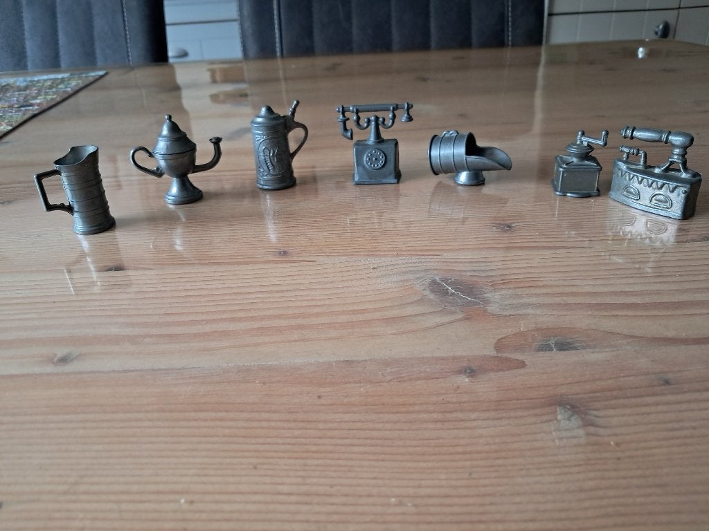 tinnen minifiguurtjes, Ophalen of Verzenden, Zo goed als nieuw, Overige typen