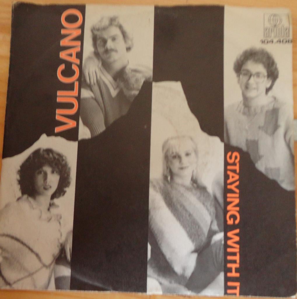 Vulcano > Staying with it, Gebruikt, 7 inch, Single, Ophalen of Verzenden