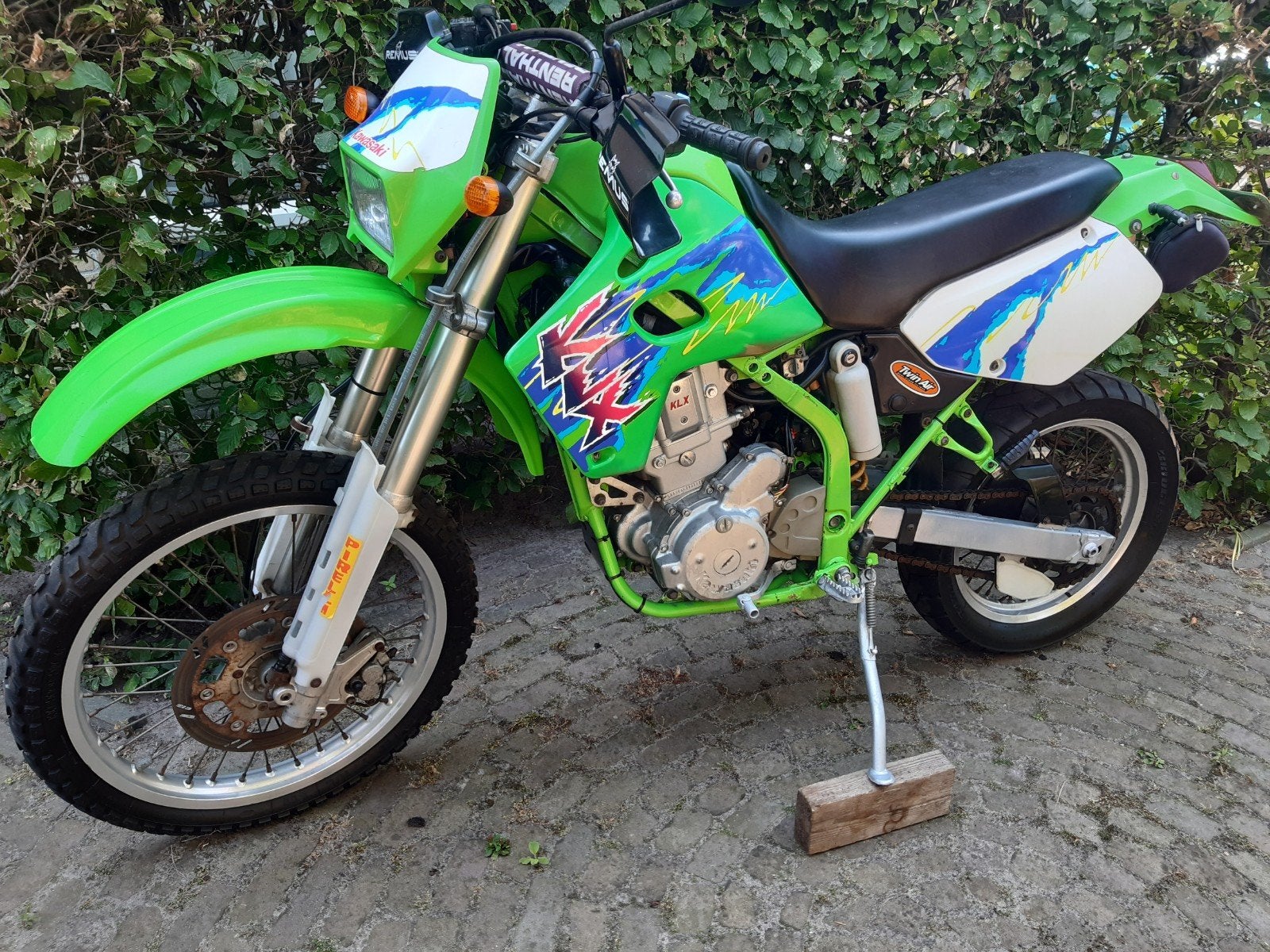 KAWASAKI KLX 650, Ophalen