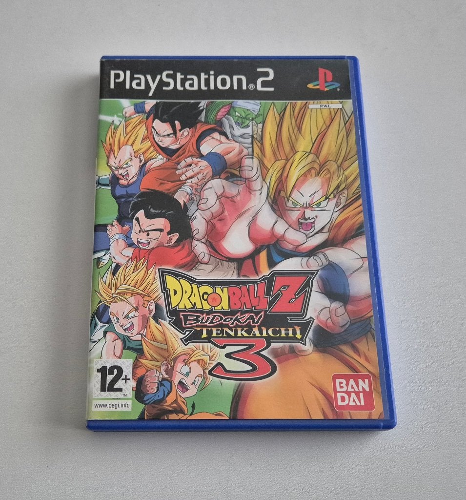 Dragon Ball Z: Budokai Tenkaichi 3 Playstation 2 PS2 Game, Gebruikt, Vechten, 2 spelers, Ophalen of Verzenden