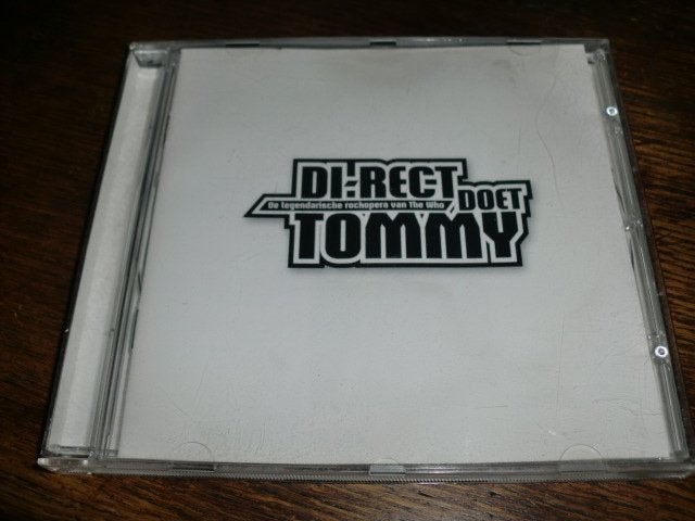 Di-Rect Doet Tommy  Dino Music ‎CD  Netherlands  2008, Ophalen of Verzenden, Zo goed als nieuw, Poprock