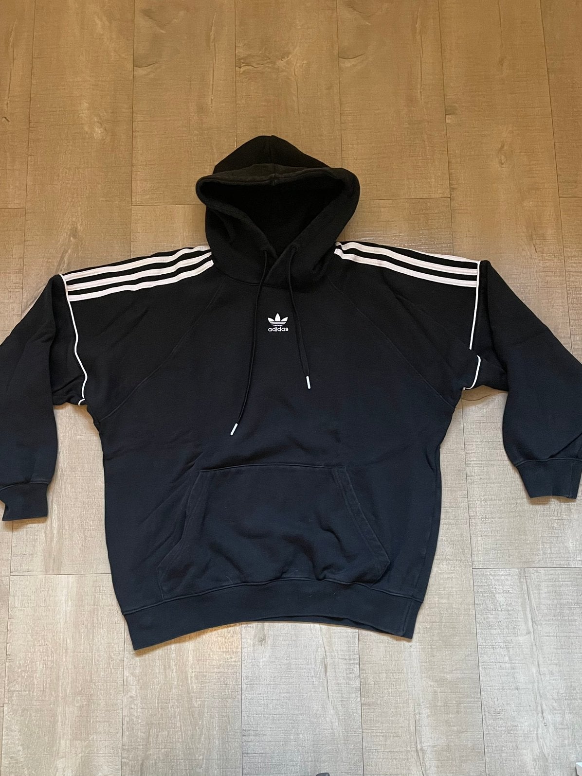 Adidas trui, Kleding | Heren, Maat 52/54 (L), Zwart, Ophalen of Verzenden, Zo goed als nieuw