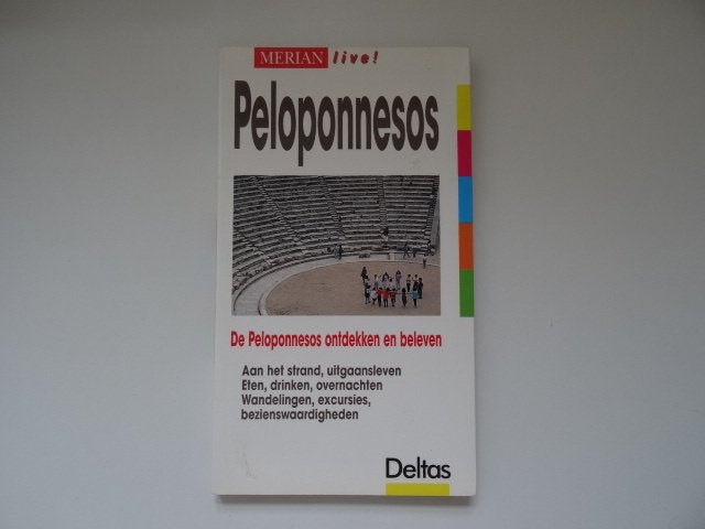 Peloponnesos ; merian live reisgids, Europa, Ophalen of Verzenden, Reisgids of -boek, Gelezen