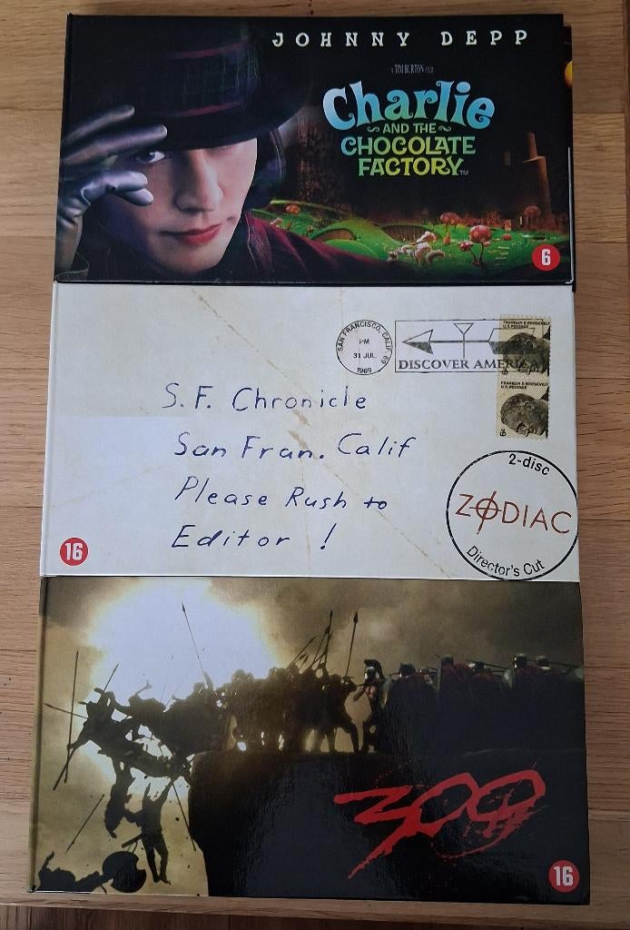 3 dvd's Collector's Edition, Vanaf 16 jaar, Ophalen of Verzenden, Zo goed als nieuw, Overige genres