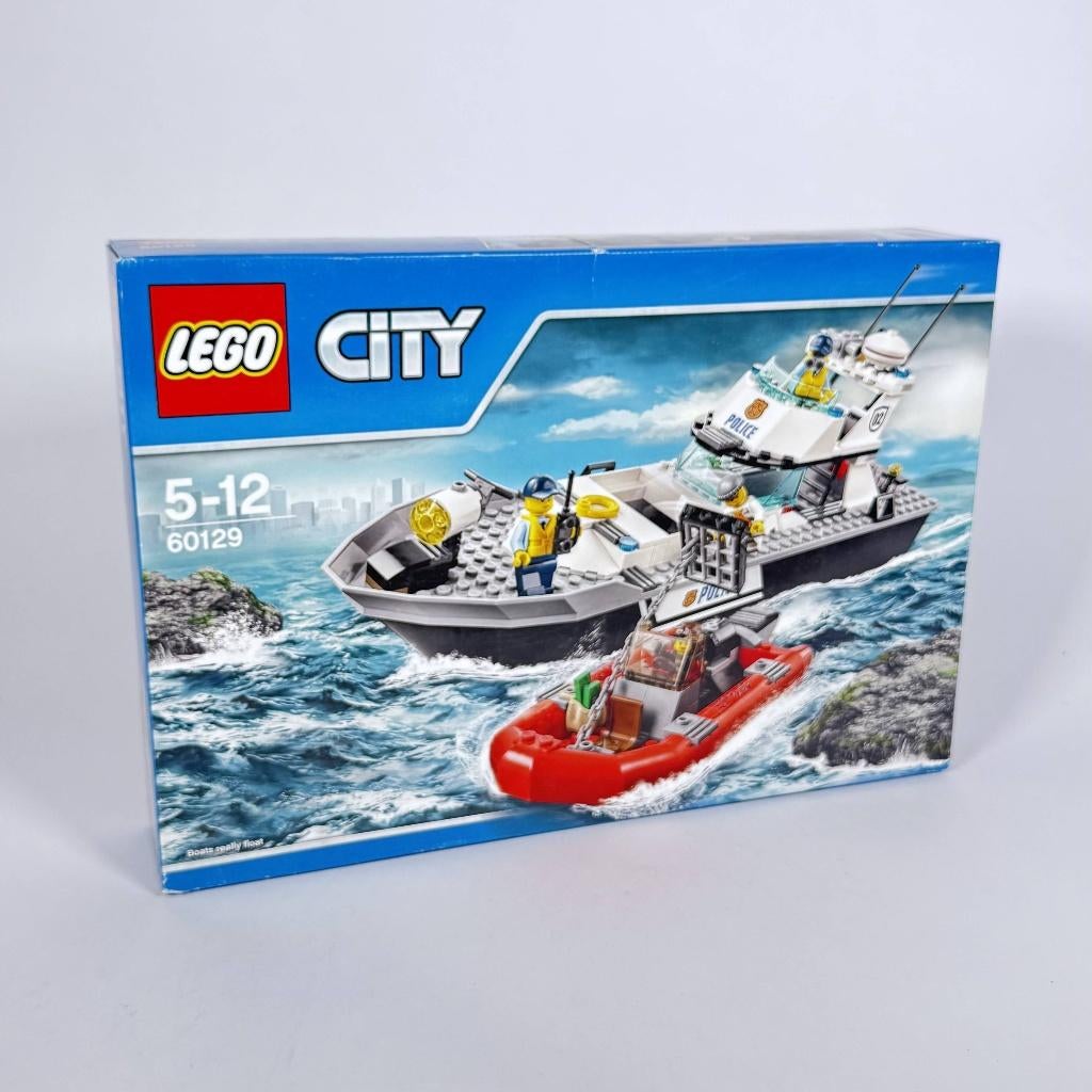 LEGO City 60129 Politie Patrouilleboot – Nieuw, City, Lego, Nieuw, Ophalen of Verzenden