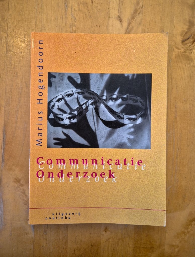 Gratis boek: Communicatie onderzoek - Hogendoorn, Hogendoorn, WO, Alpha, Ophalen