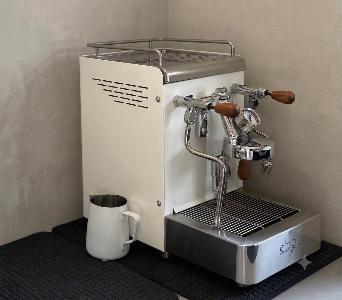 Elba Gentile espressomachine, Ophalen, Zo goed als nieuw, Espresso apparaat, Afneembaar waterreservoir