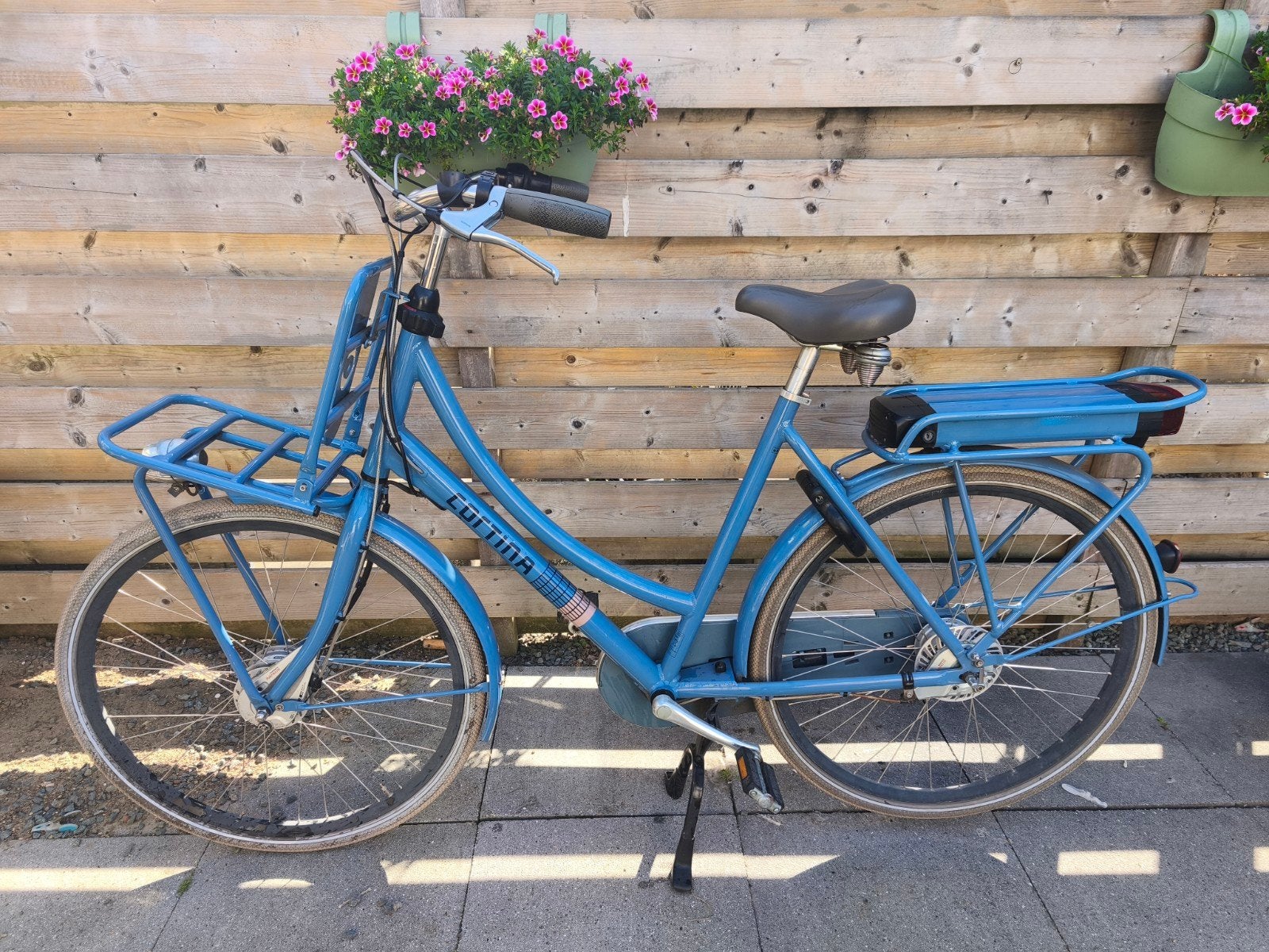 Cortina U4 Transportfiets - Blauw, Ophalen of Verzenden, Gebruikt, Cortina
