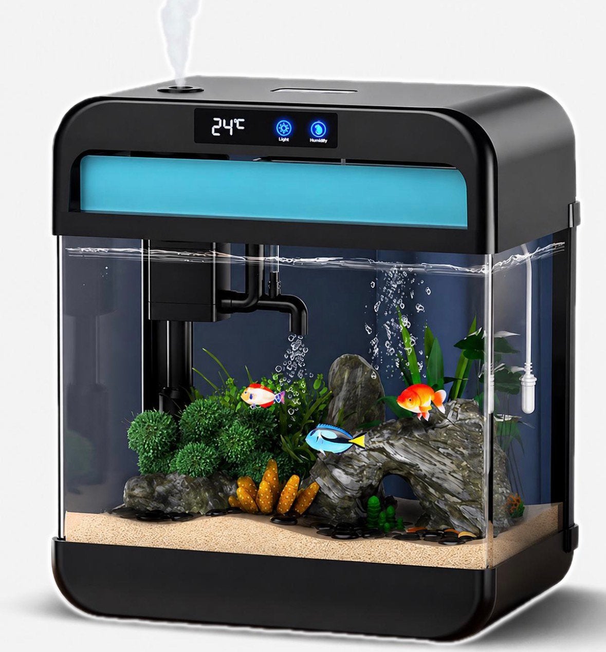 Nano Aquarium van AquaImpact 13L (NIEUW IN DOOS), Nieuw, Overige merken, Ophalen of Verzenden, Leeg aquarium