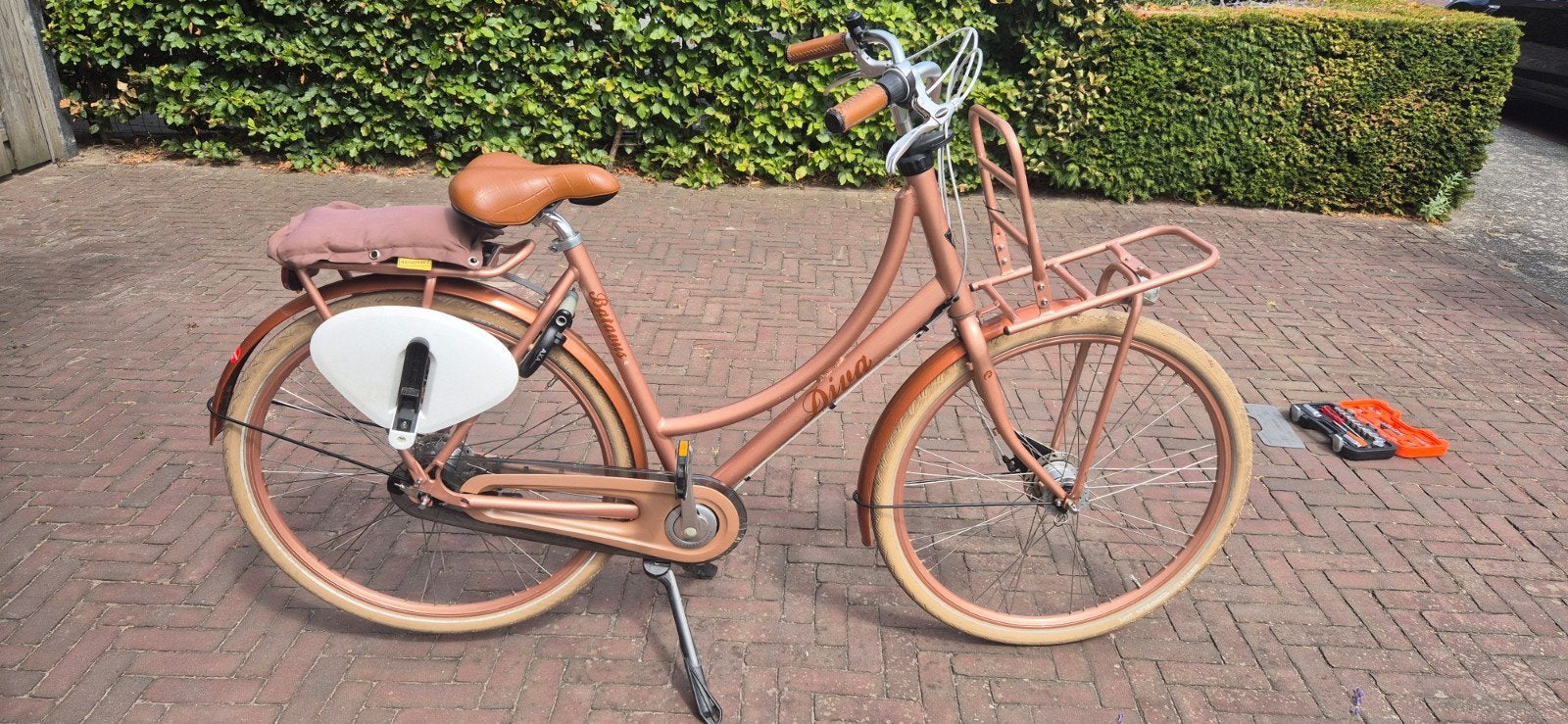 Batavus Diva 28 inch, framemaat 56, 7 versnellingen, Ophalen, Versnellingen, Batavus, 56 cm of meer