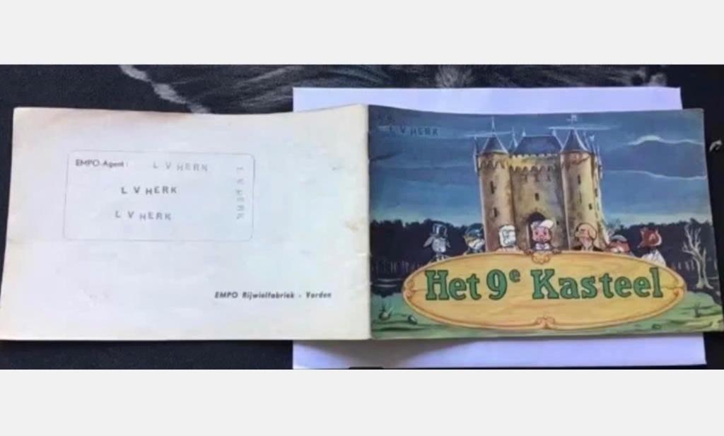 Het 9e kasteel door Harry Bruil uit 1952., Eén stripboek, Ophalen of Verzenden, Gelezen