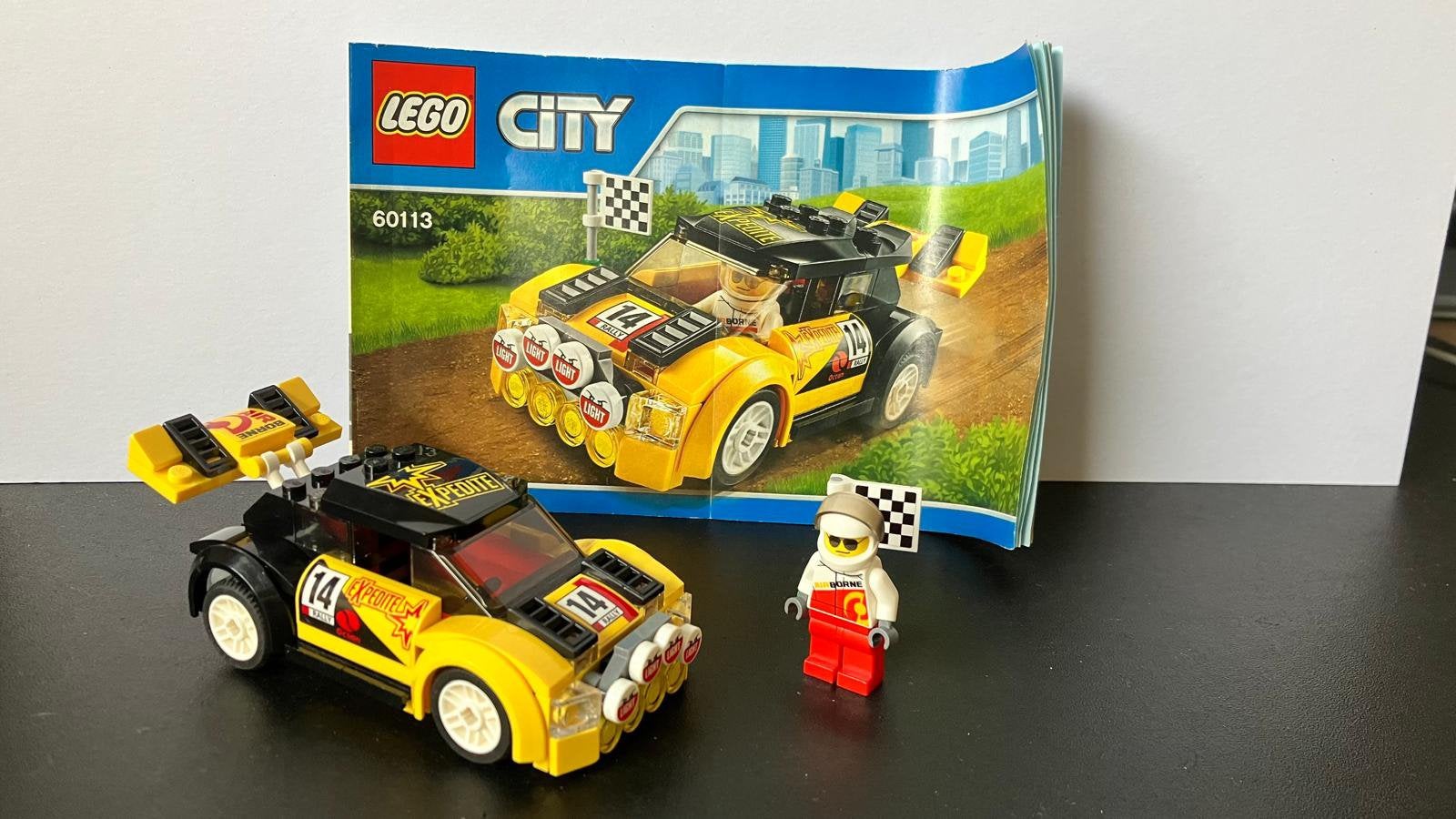 Lego set Rally car 60113, City, Lego, Overige typen, Ophalen of Verzenden