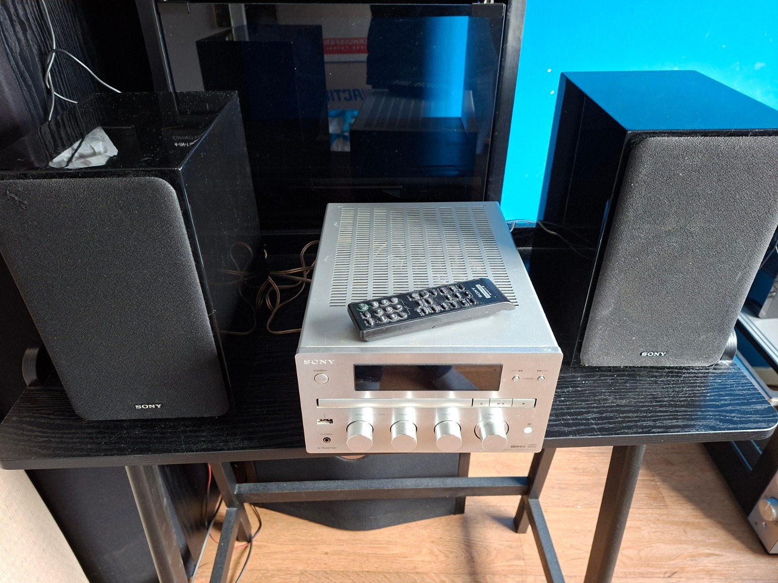 sony stereo set met boxen en ab, Ophalen, Sony