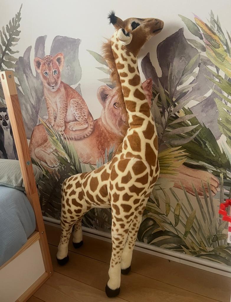 Grote knuffel giraf - Zo goed als nieuw, Ophalen, Zo goed als nieuw, Dier