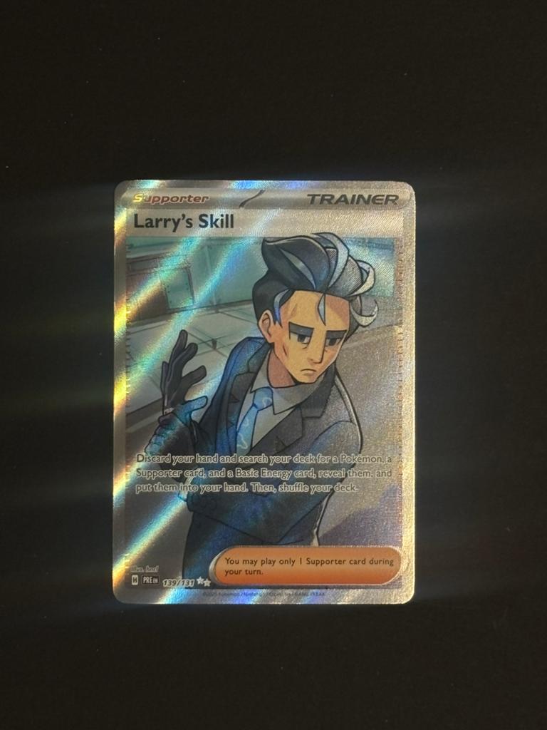 Larry's Skill 139 Pokemon Prismatic Evolutions, Ophalen of Verzenden, Zo goed als nieuw