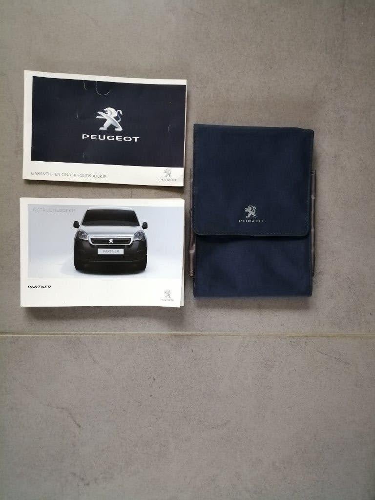 Compleet mapje boekjes PEUGEOT PARTNER   2015/2018, Auto diversen, Handleidingen en Instructieboekjes, Ophalen of Verzenden