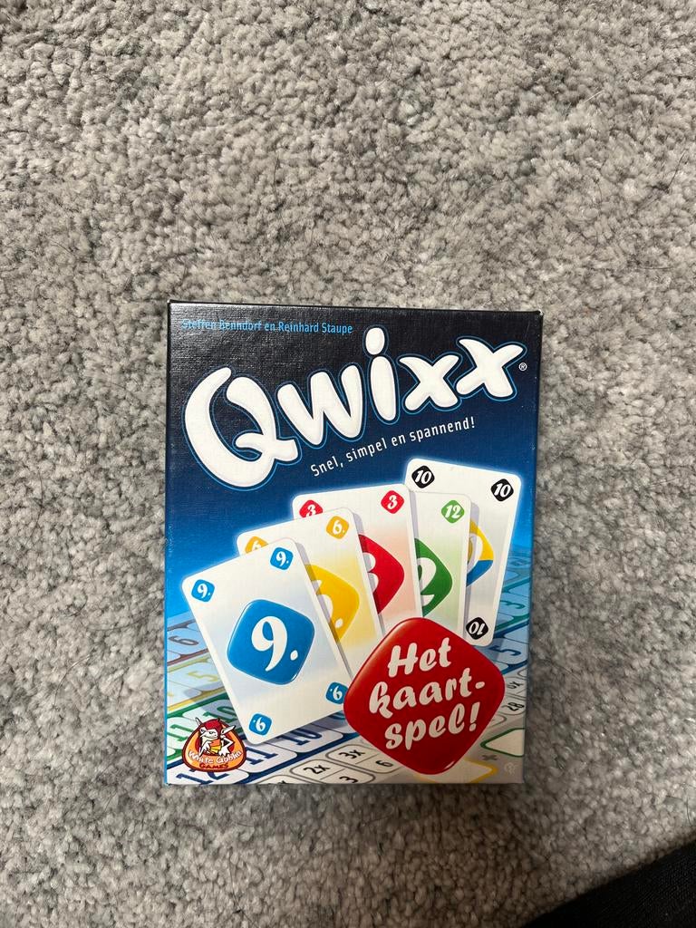 Qwixx Het Kaartspel - Snel, simpel en spannend!, Een of twee spelers, Ophalen of Verzenden, Gebruikt