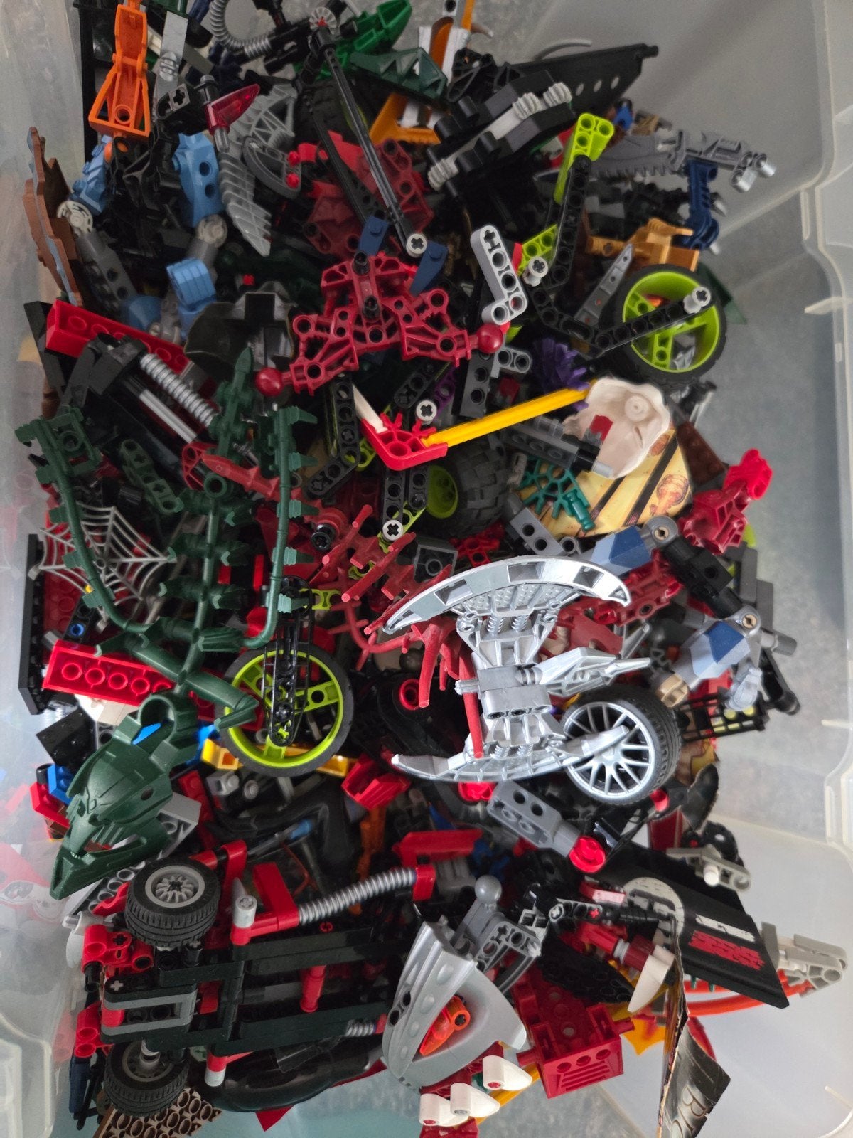 Lego grote bak vol, Ophalen of Verzenden, Zo goed als nieuw