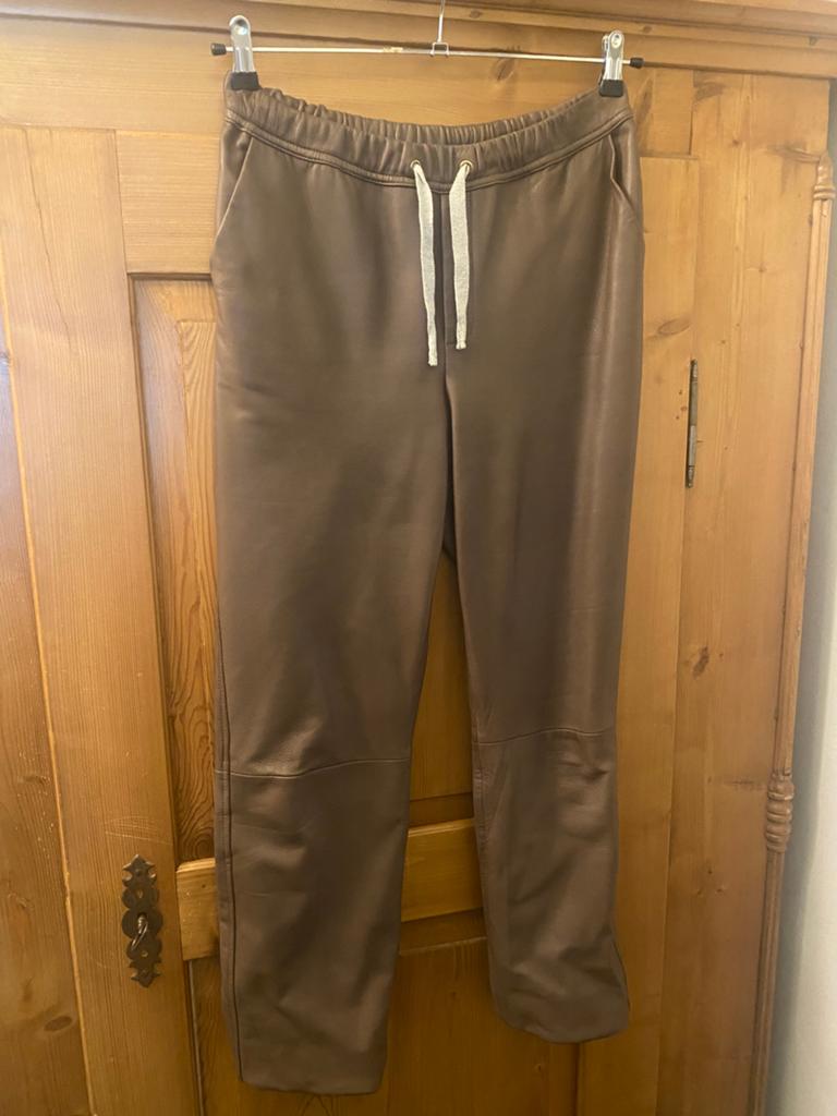 10Days leren broek, Bruin, Zo goed als nieuw, Lang, Ophalen