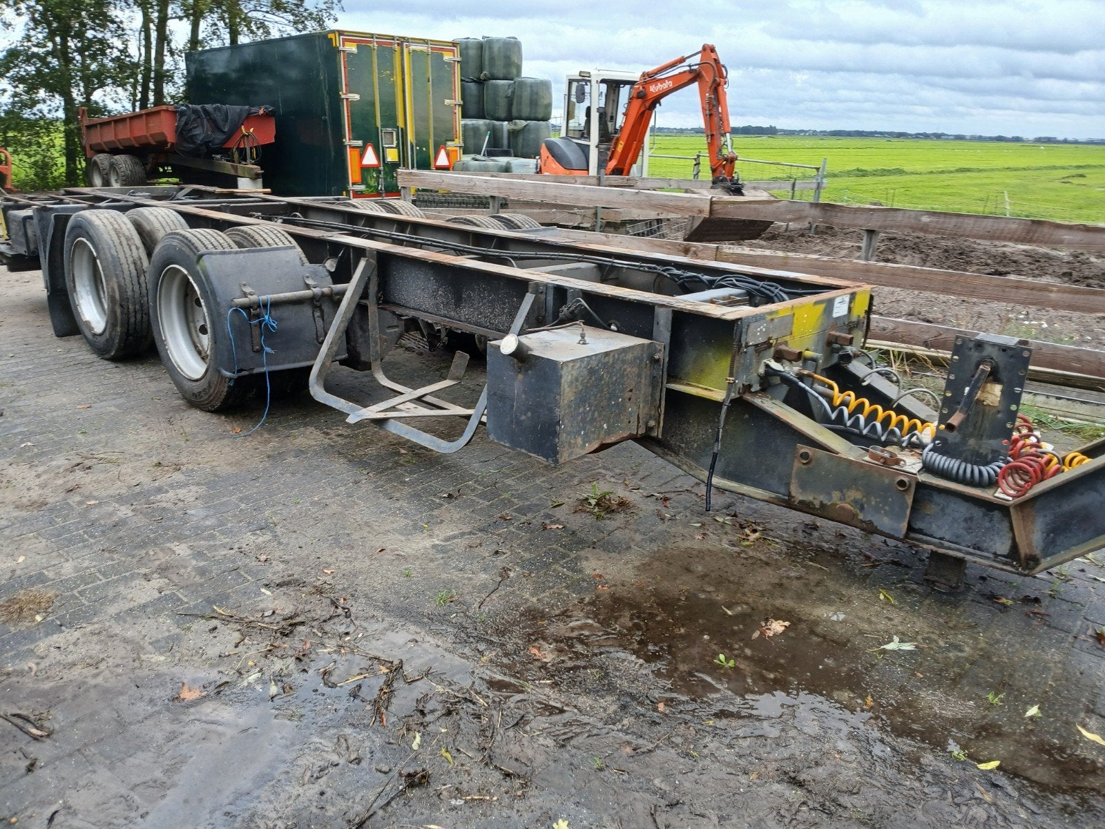 18 tons onderstel met kenteken