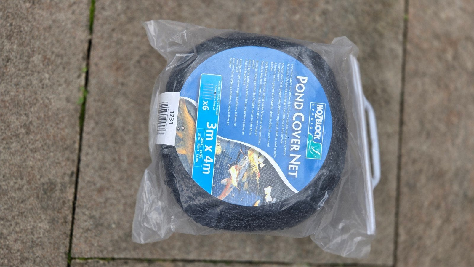Hozelock Vijverafdeknet 3m x 4m - Nieuw in verpakking, Tuin en Terras, Ophalen, Nieuw