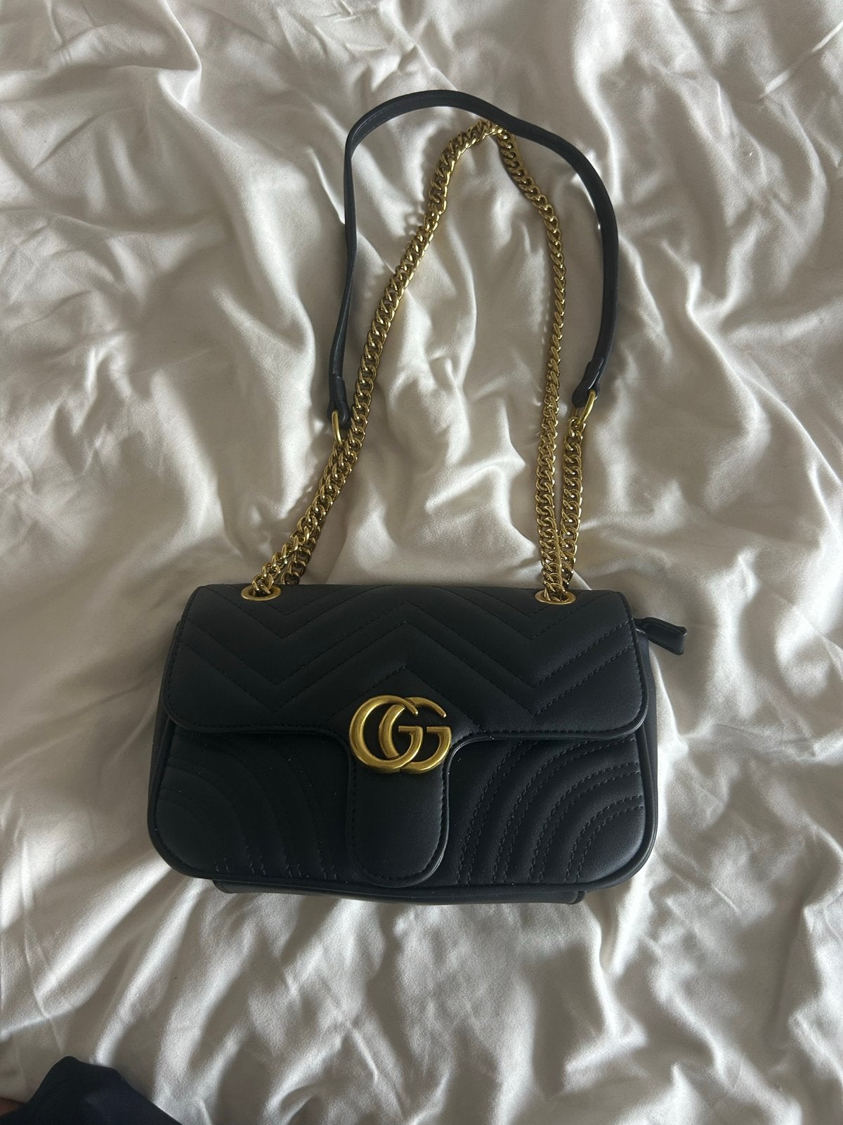 Mooie ‘ gucci ‘ tas - Nieuw, Ophalen of Verzenden, Nieuw, Zwart, Schoudertasje