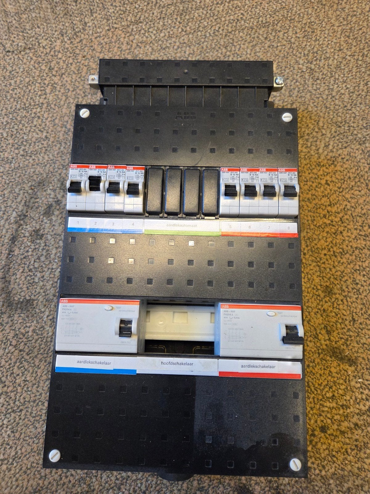 ABB HAF groepenkasten, Ophalen of Verzenden, Gebruikt, ABB, Groepenkast