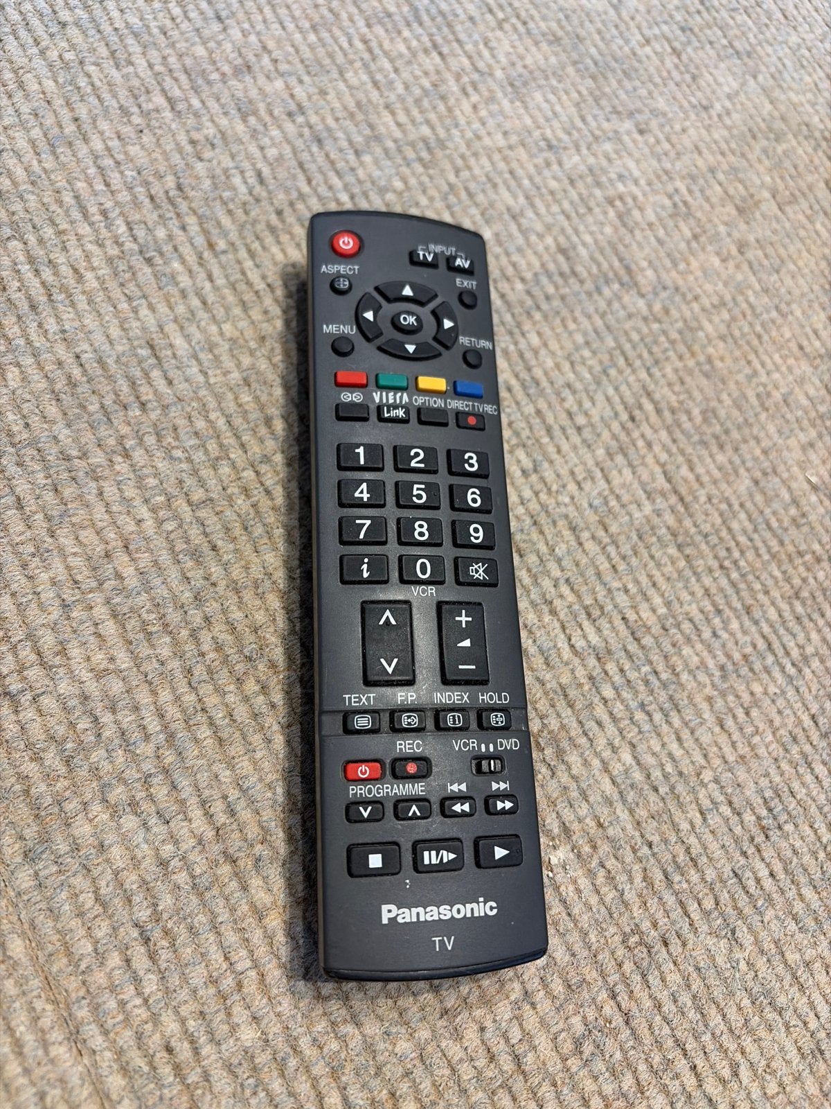 Panasonic TV afstandsbediening - origineel, Ophalen of Verzenden, Gebruikt, Origineel, Tv