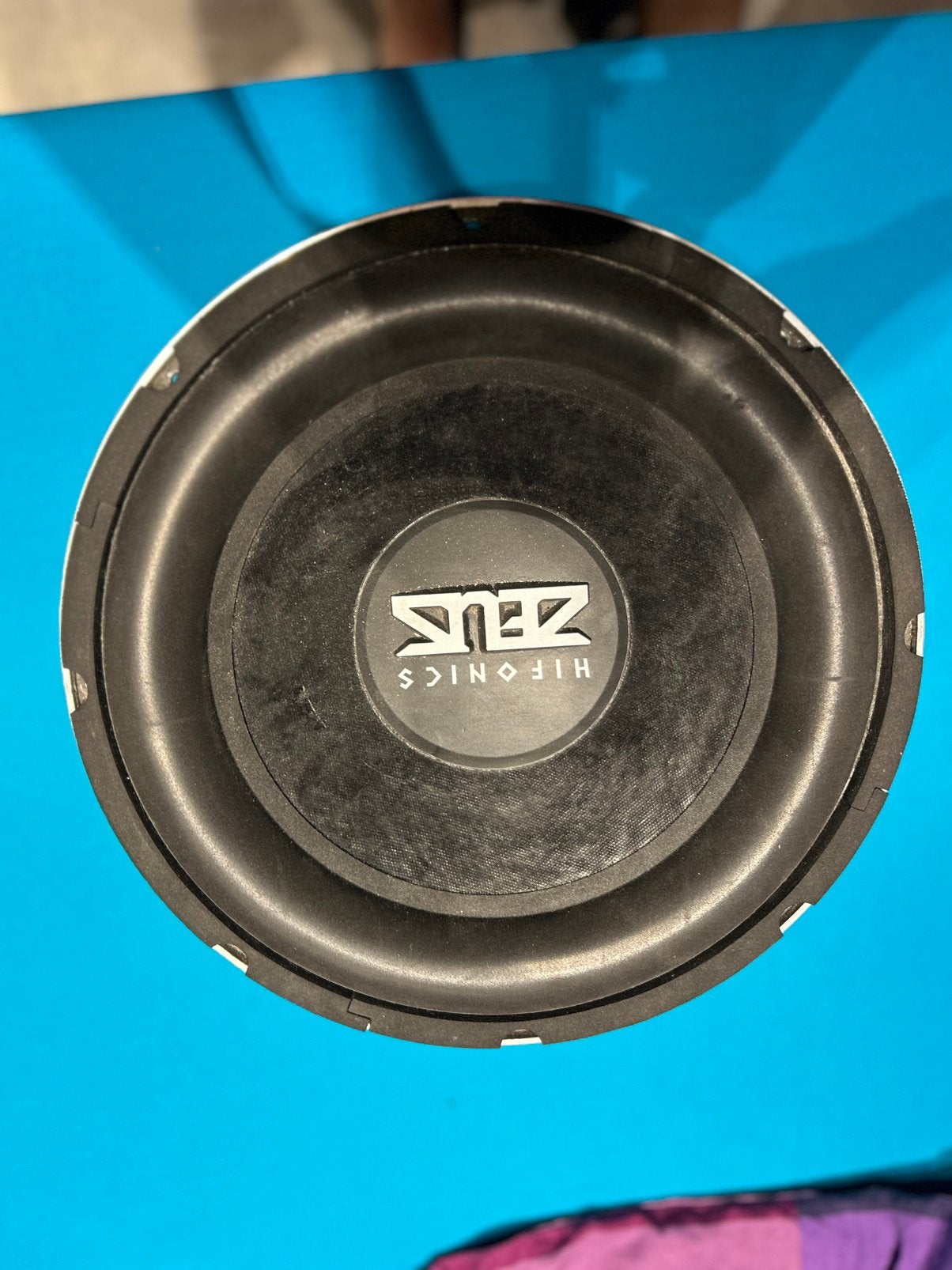 hifonics subwoofer, Ophalen, Zo goed als nieuw