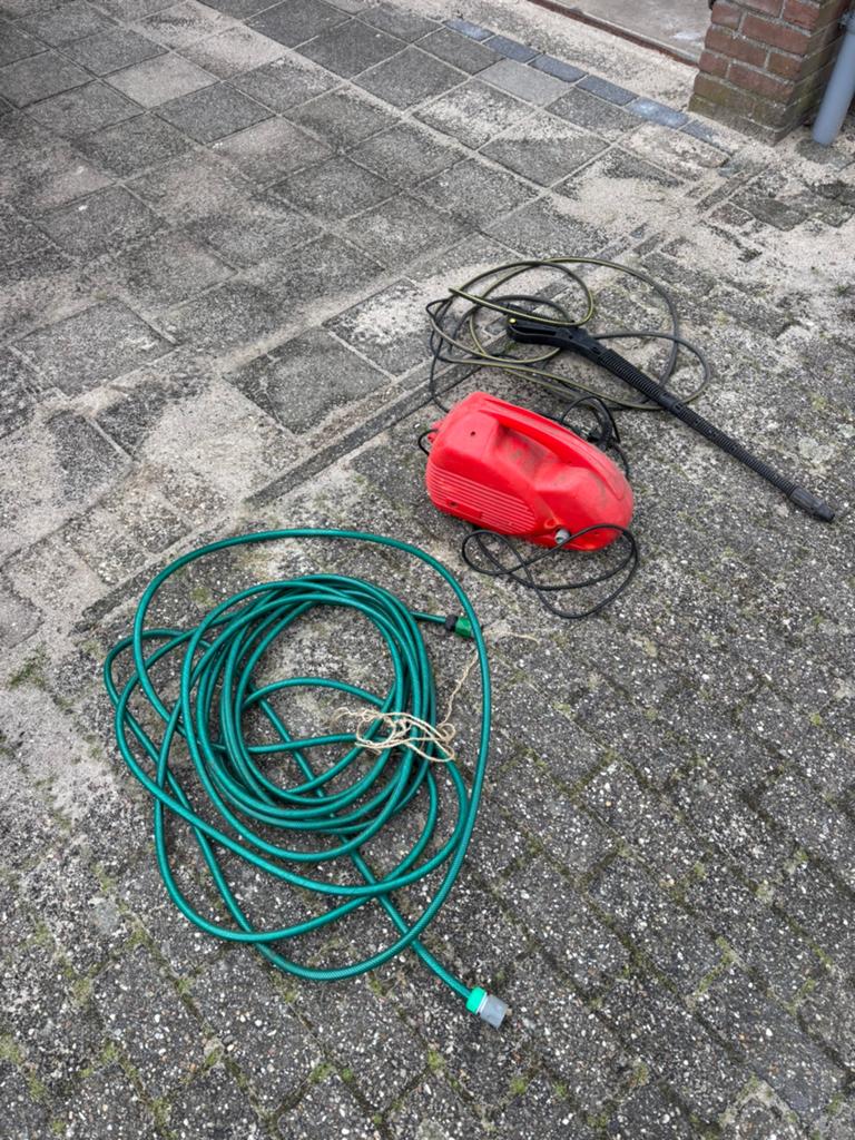 Hogedrukreiniger , hogedrukspuit defect, zie beschrijving, Tuin en Terras, Tuinslangen, Ophalen, Gebruikt, Overige typen