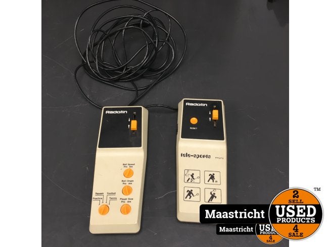 Radofin Tele-Sports Vintage spelcomputer, Flex Ltd., Gebruikt, https://flex.com/contact-us, Nobelstraat 10, 5807 GA Oostrum