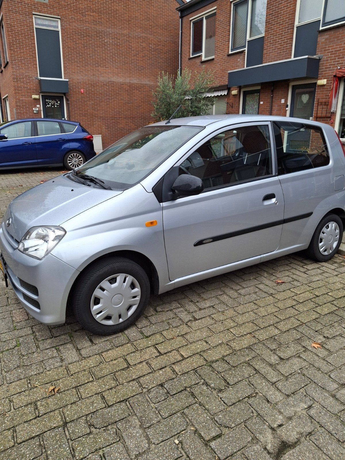 daihatsu cuore met rijdbare schade, Handgeschakeld, Particulier, Zilver of Grijs, Te koop