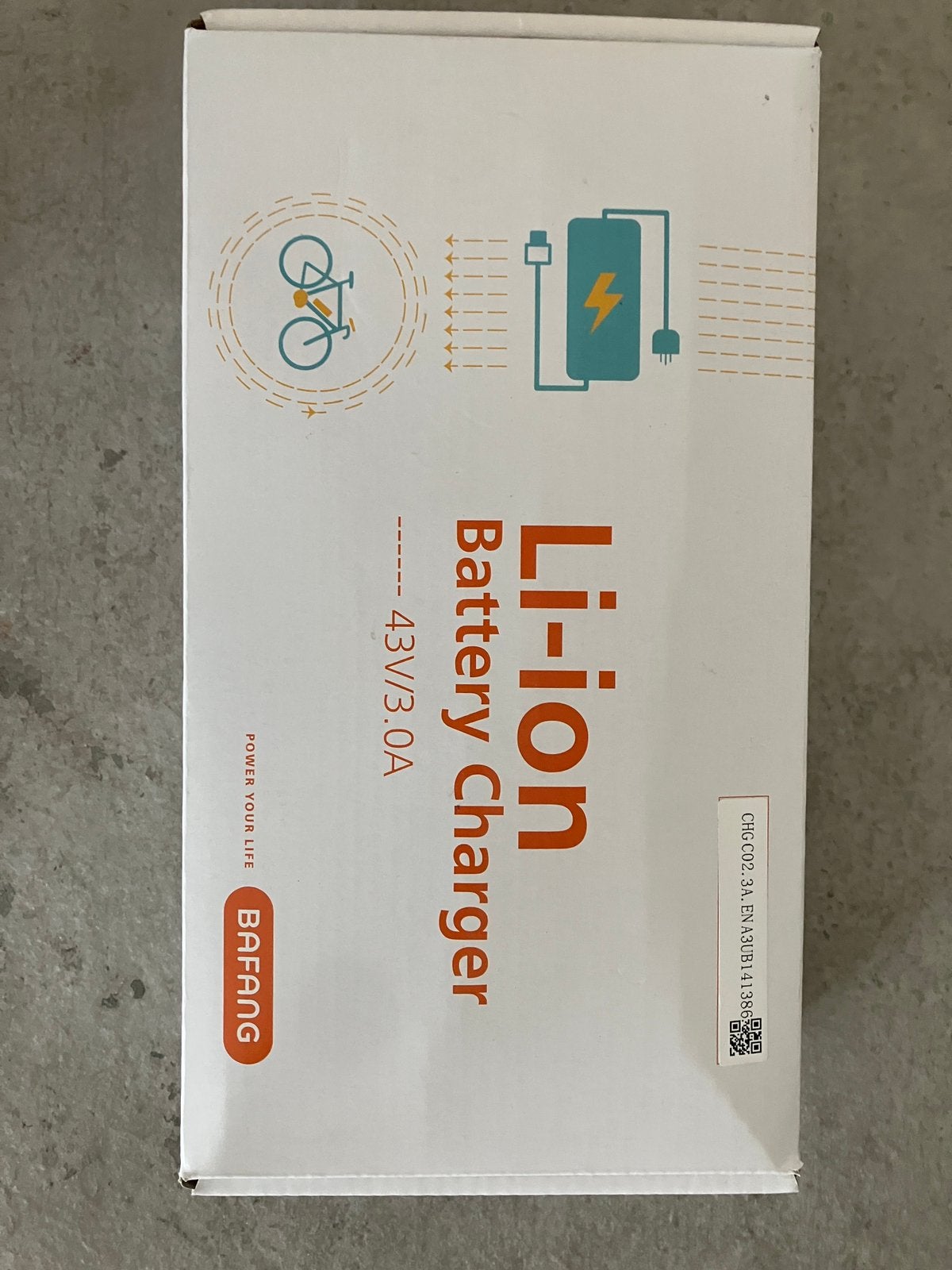 Bafang snellader 43V lader elektrische fiets, Ophalen of Verzenden, Zo goed als nieuw