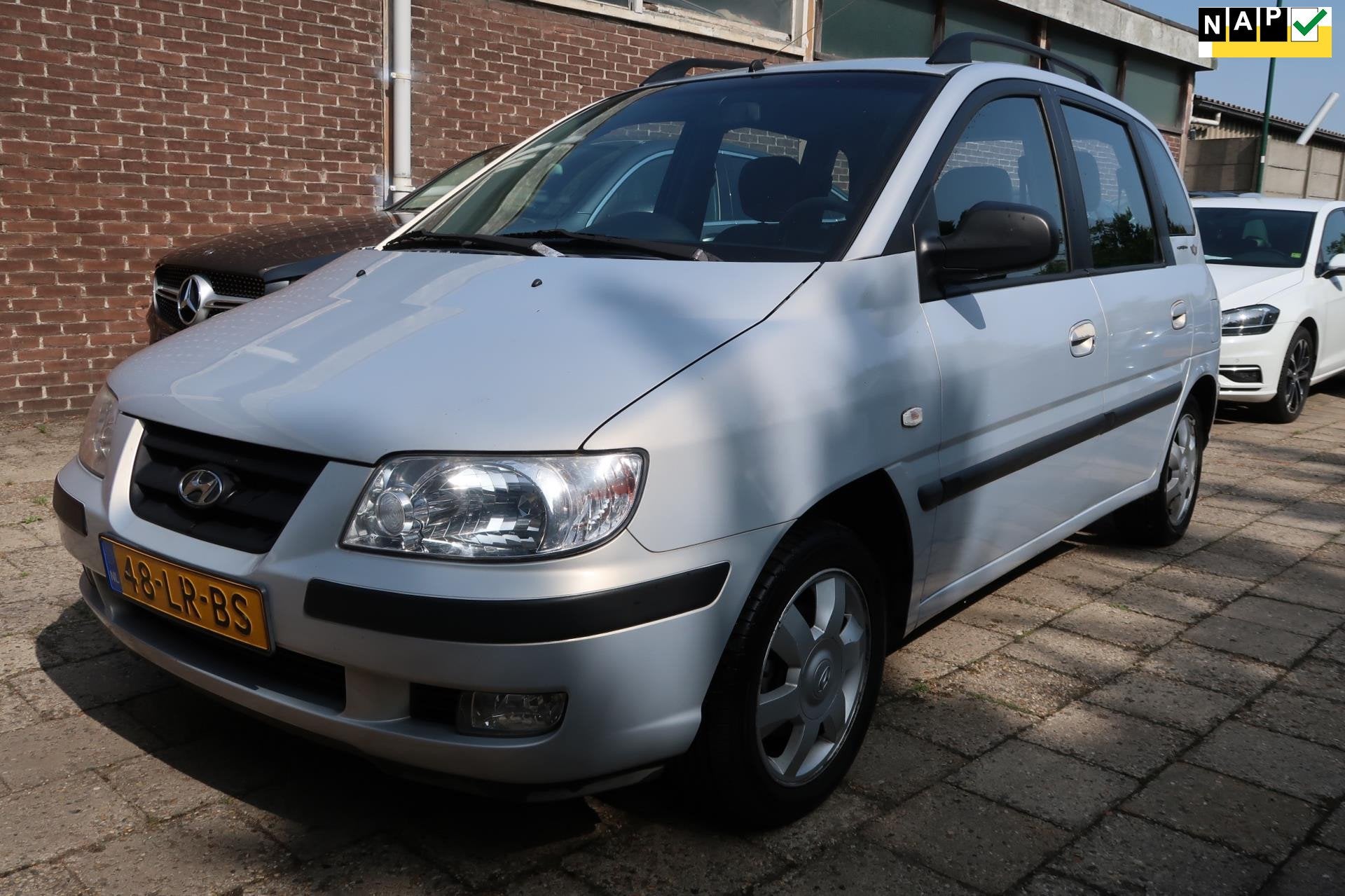 Hyundai Matrix 1.6i Silver Edition *Rijklaarprijs *Hoge inst, Auto's, Matrix, Stof, Gebruikt, Origineel Nederlands