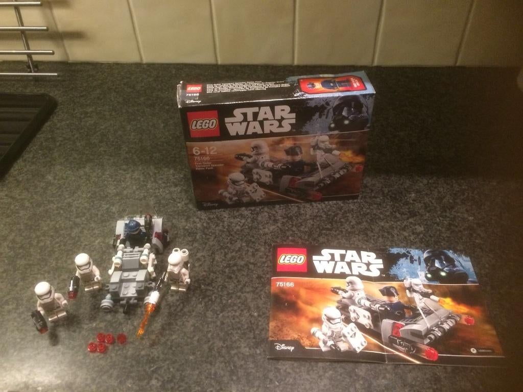 Lego Star Wars 75166 First Order Transport Sp. doosje/boekje, Star Wars, Lego, Ophalen of Verzenden, Zo goed als nieuw