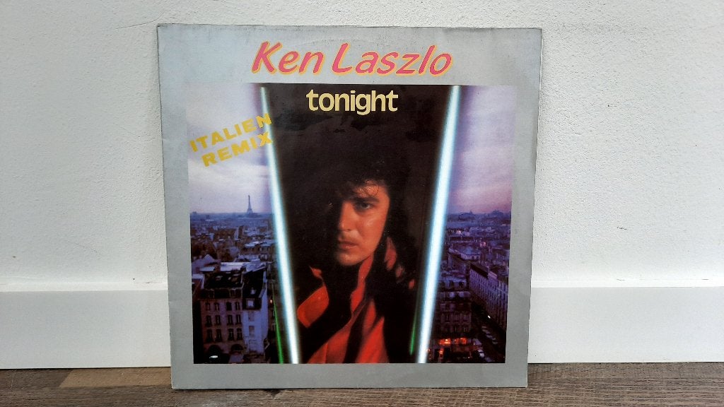 Ken Laszlo – Tonight (Italien Remix) LP Maxi, Italo Disco, Cd's en Dvd's, Gebruikt, Ophalen of Verzenden, Pop, 12 inch