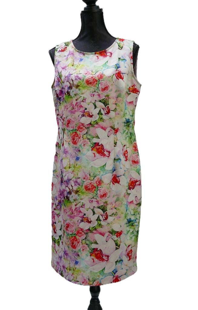 JOSEPH RIBKOFF bloemen jurk maat 44, Overige kleuren, Verzenden, Maat 42/44 (L), Joseph Ribkoff