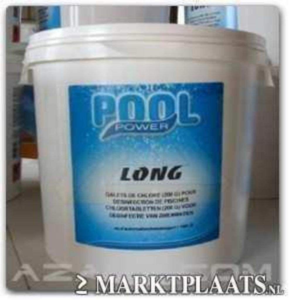 Poolpower 10 kg chloortabletten 90/200, Tuin en Terras, Zwembad-toebehoren, Ophalen of Verzenden, Nieuw, Reinigingsmiddel