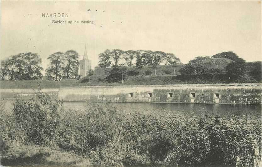 300-224-029 Naarden Gezicht op de Vesting, Verzamelen, Ansichtkaarten | Nederland, Verzenden, Voor 1920, Noord-Holland