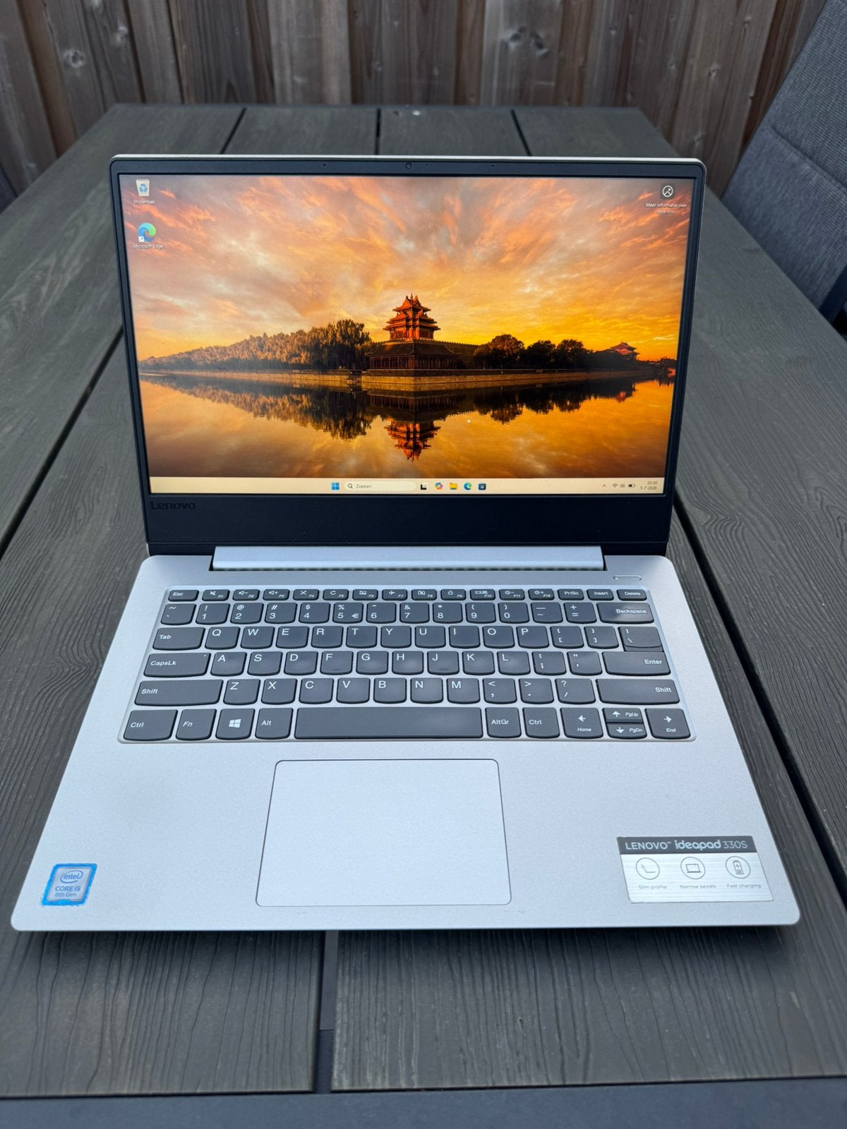 Lenovo IdeaPad 330S laptop - i5 - 8GB RAM - 256GB SSD, Ophalen, 15 inch, 8 GB, Zo goed als nieuw