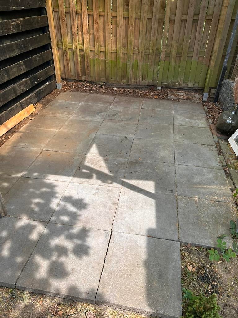 Gratis betontegels 50x50cm - 28 stuks, Ophalen