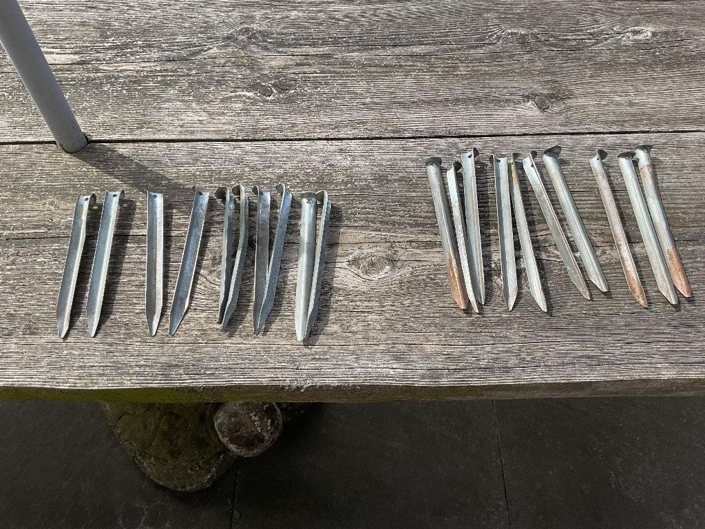 Tentharing en tent trappers, Ophalen of Verzenden, Gebruikt