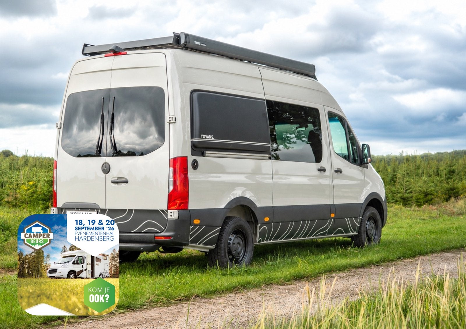 Mercedes-Benz Sprinter YO-004 - 4-persoons camper | Automaat, Caravans en Kamperen, Automaat, Mercedes-Benz, Bedrijf, Diesel