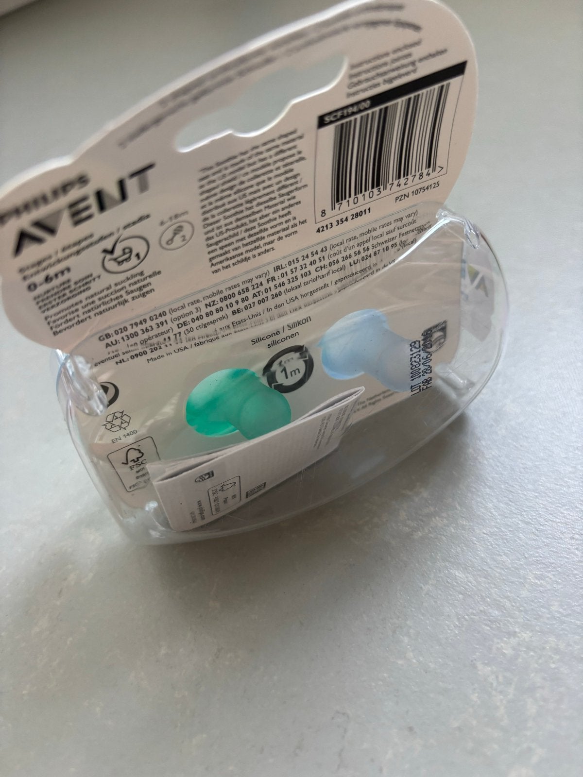 Foto 2 van Philips Avent Soothie Fopspeen 0-6m - Nieuw in verpakking
